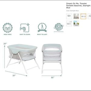 Dream On Me, Traveler Portable Bassinet